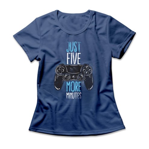 camiseta-feminina-five-more-minutes