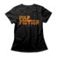 Camiseta Feminina Pulp Fiction Logo