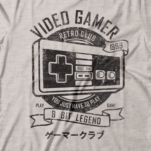 Camiseta Gamer Retrô Club