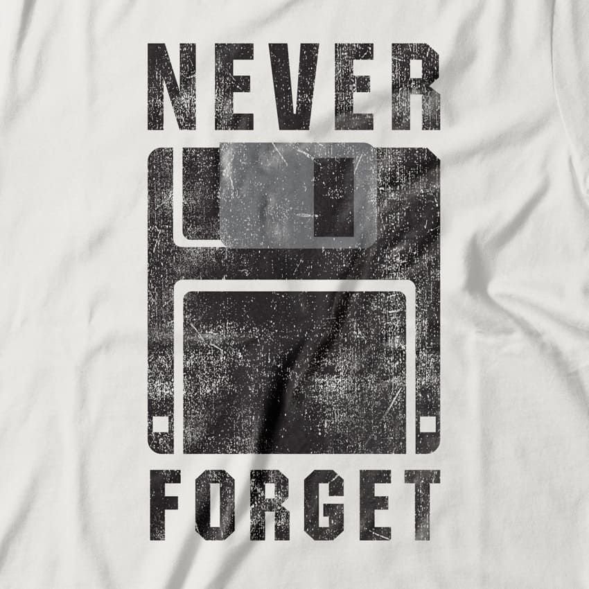 camiseta-never-forget-branco-estampa