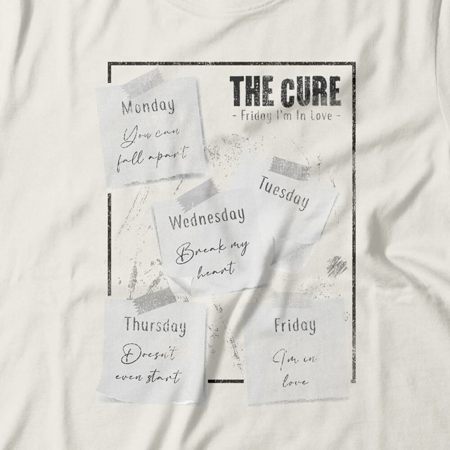 The Cure Dias Da Semana Música