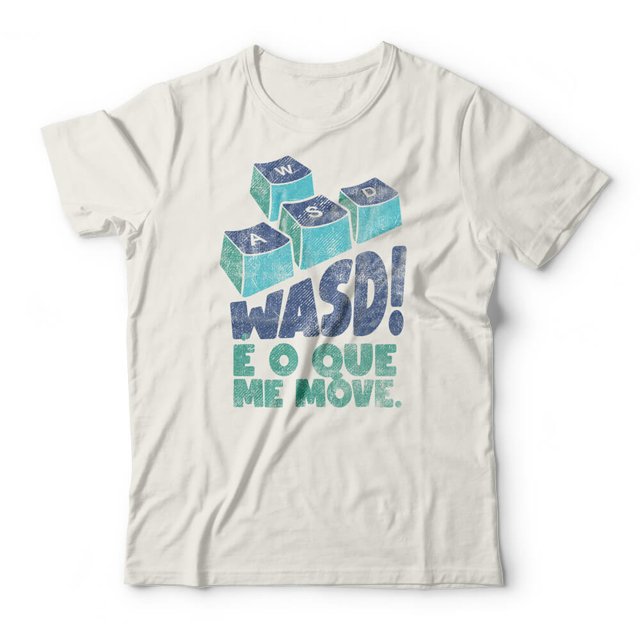 Camiseta WASD Me Move