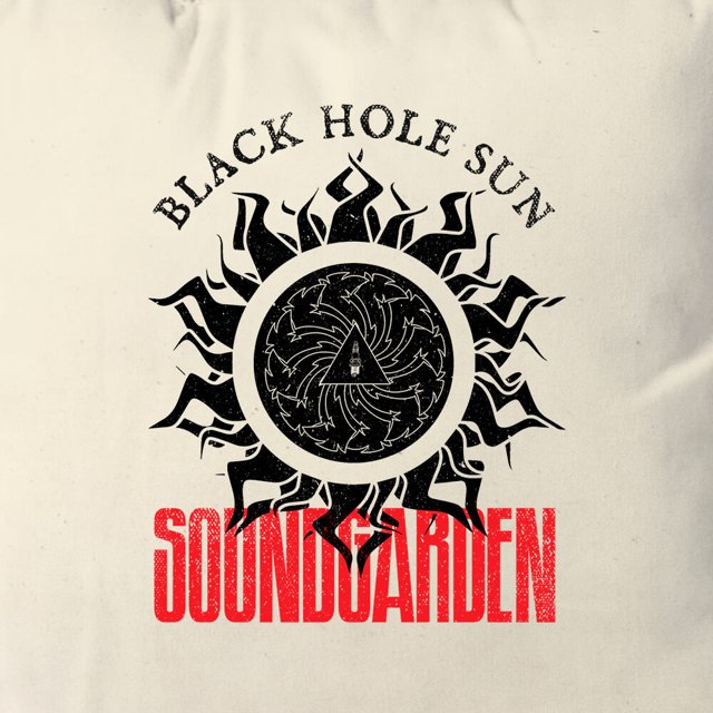 Almofada Soundgarden Black Hole Sun