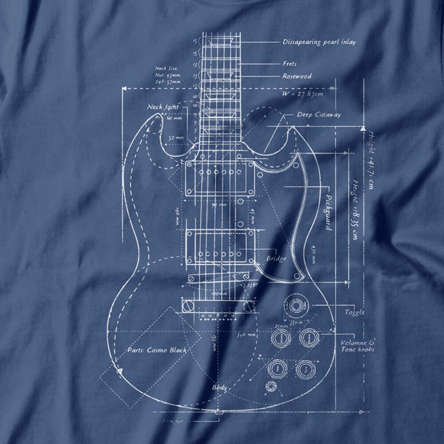 Camiseta Feminina Guitar Project