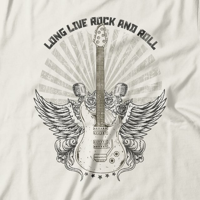 Camiseta Feminina Long Live Rock And Roll