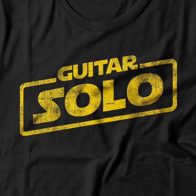 Camiseta Feminina Guitar Solo