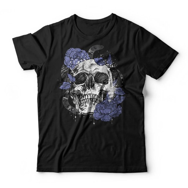 Camiseta Skull Nature