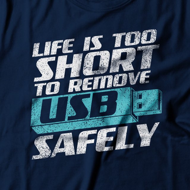 Camiseta Remove USB Safely
