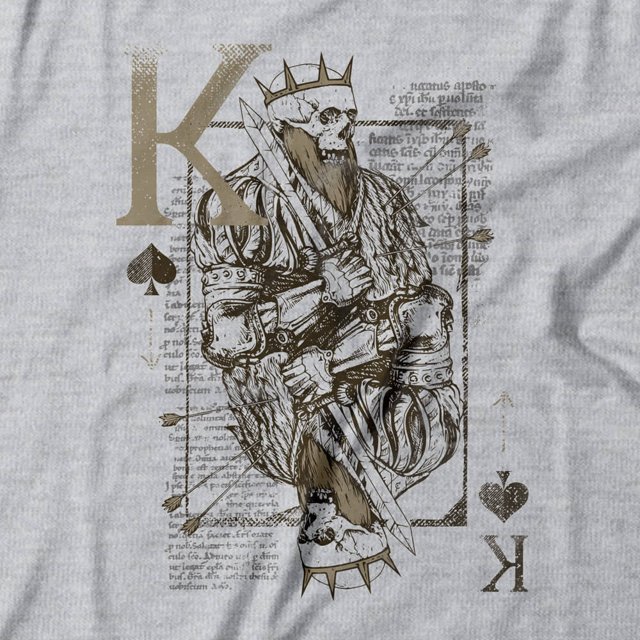 Camiseta Skull Playing Card