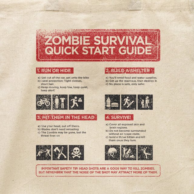 Ecobag Zombie Survival Guide
