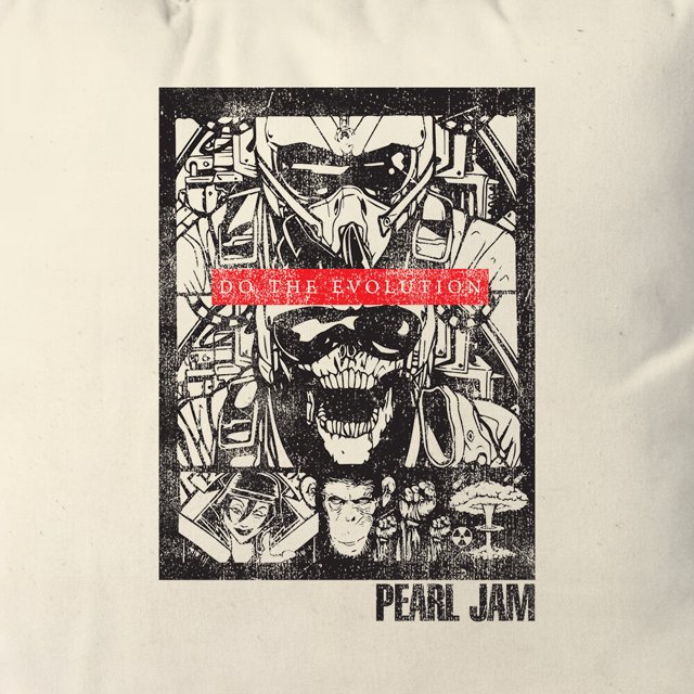 Almofada Pearl Jam Do The Evolution