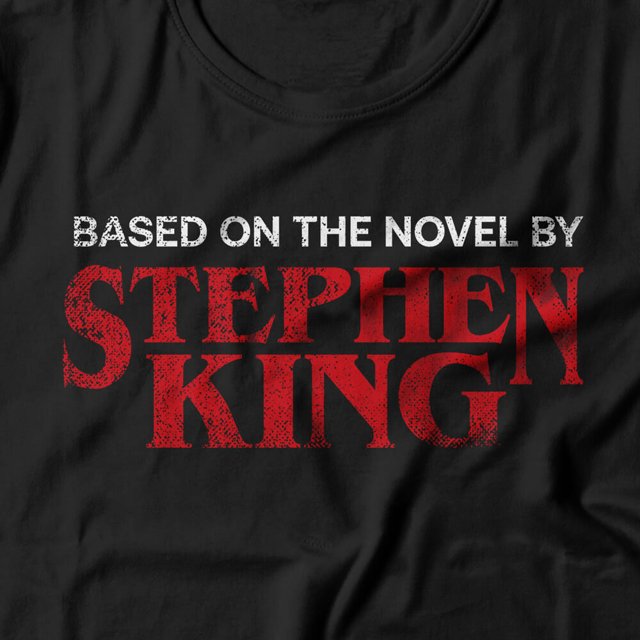 Camiseta Novel By Stephen King