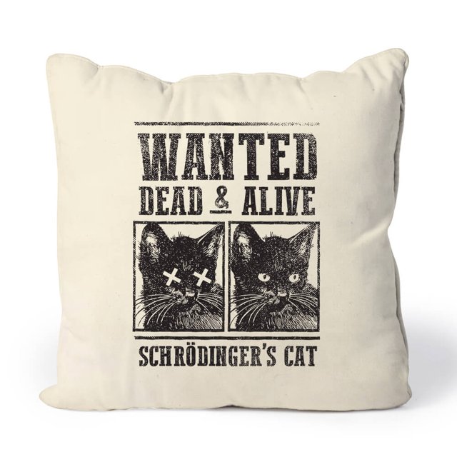 Almofada Schrödinger's Cat, Studio Geek