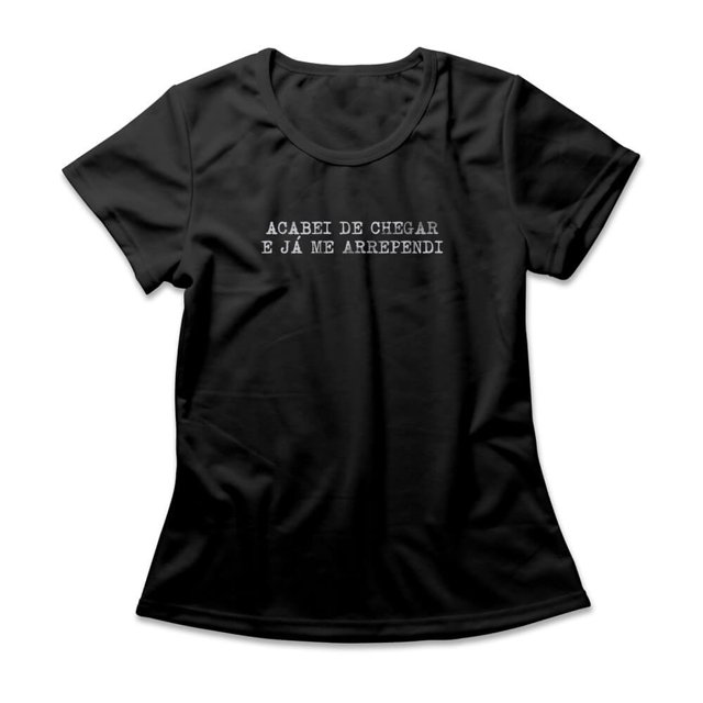 Camiseta Feminina Acabei de Chegar, Studio Geek