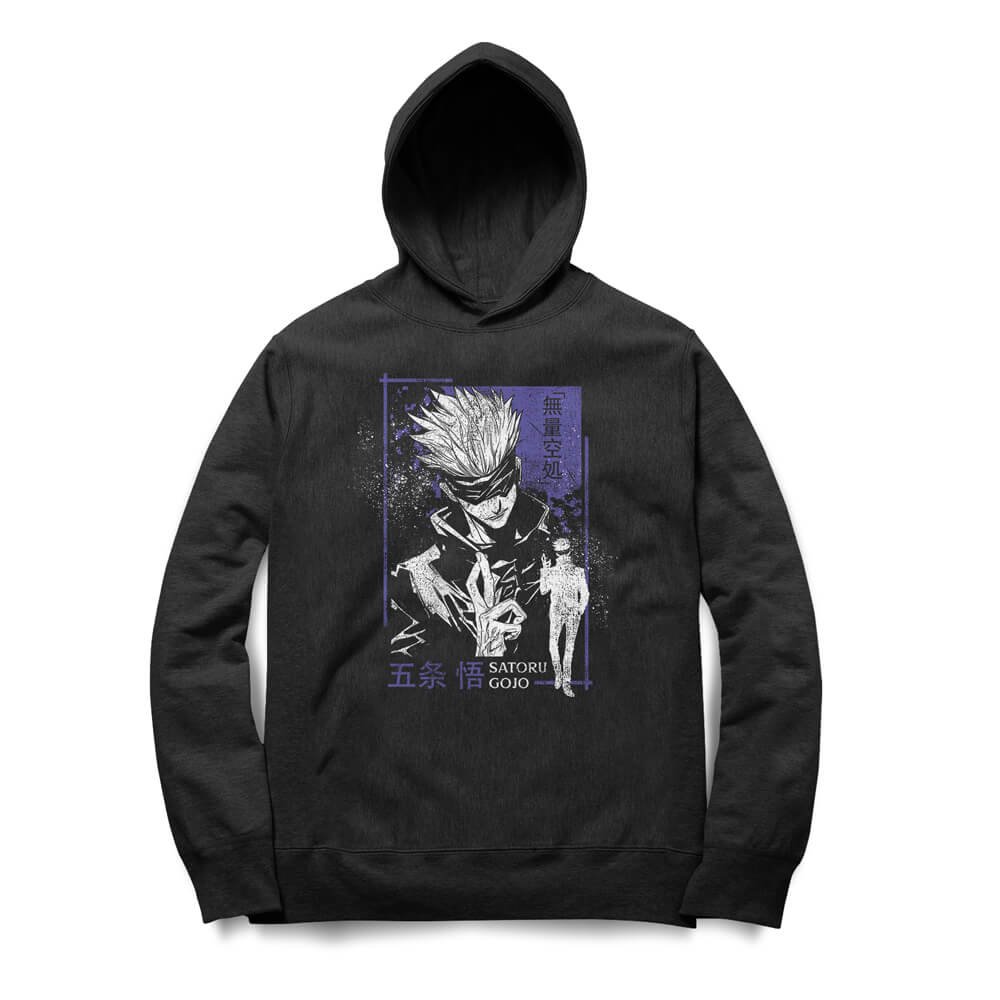 gojou moletom com capuz