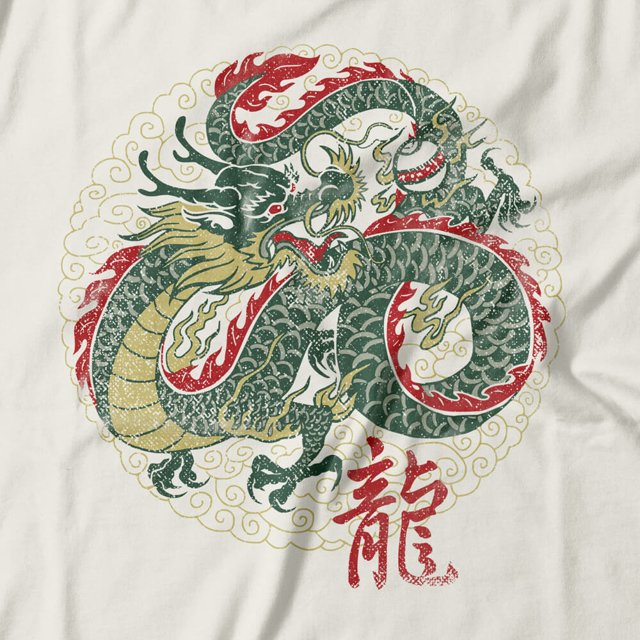 Camiseta Dragão Oriental