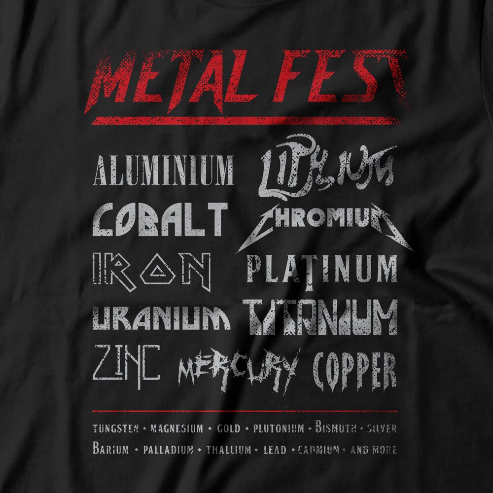 Camiseta Chemical Metal Fest, Studio Geek