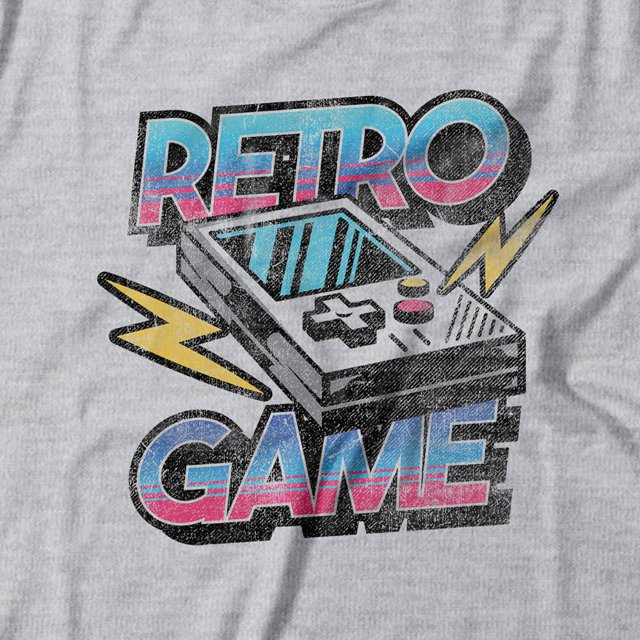 Camiseta Feminina Retro Game