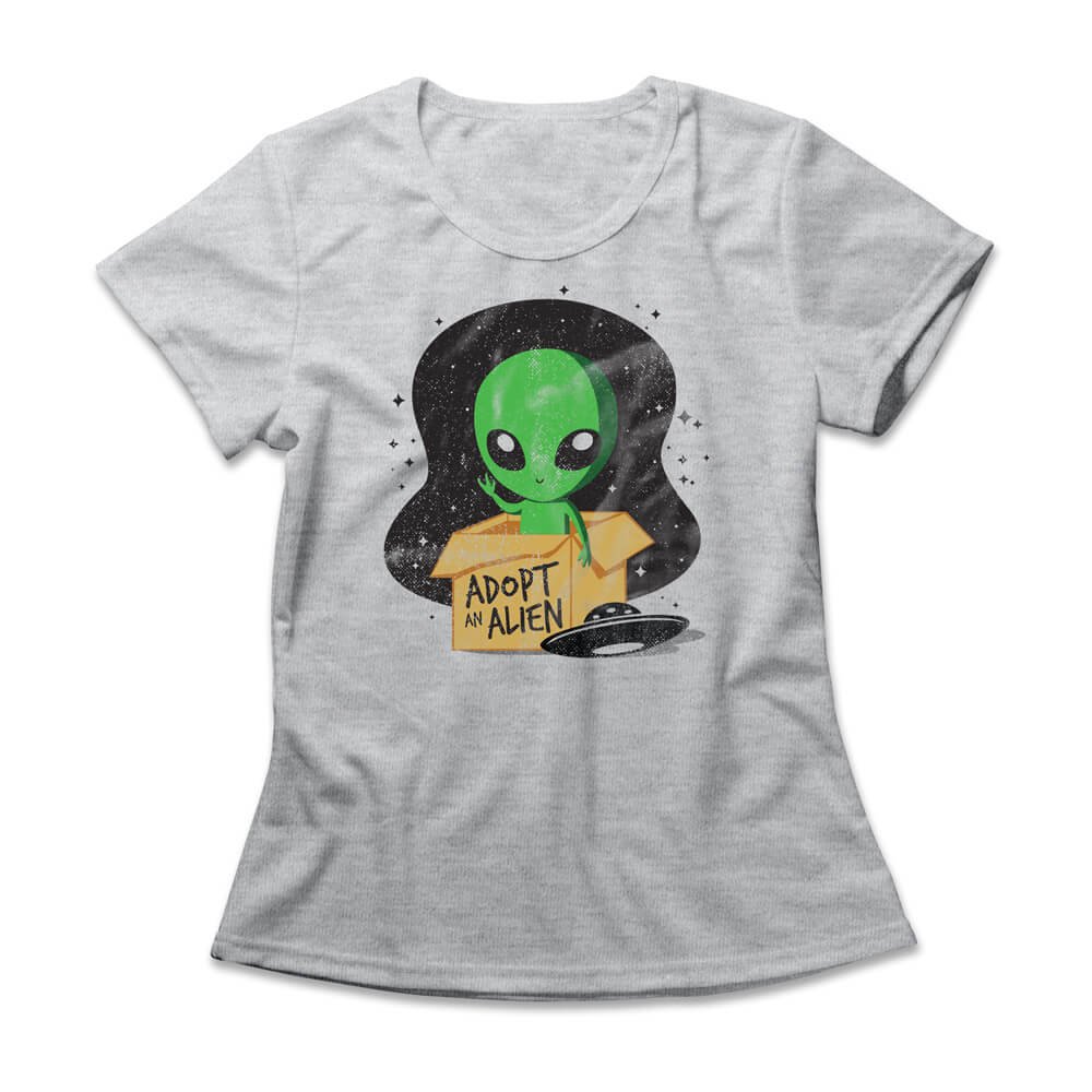 Camiseta Feminina Vitruvian Alien, Studio Geek