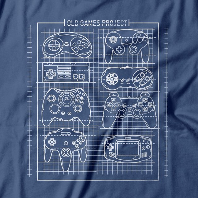 Camiseta Old Games Project