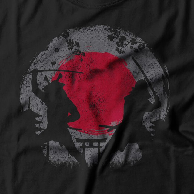 Camiseta Samurai Fighting