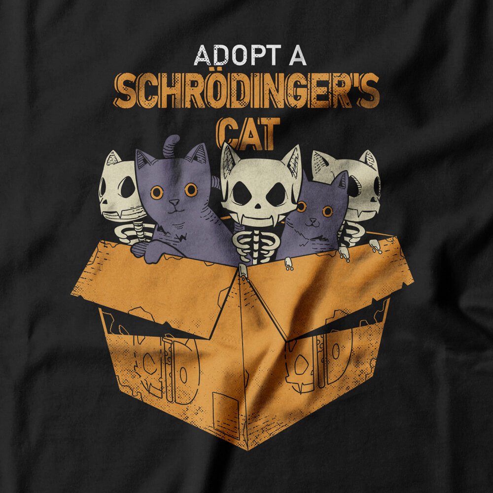 Camiseta Adopt A Schrödinger's Cat, Studio Geek