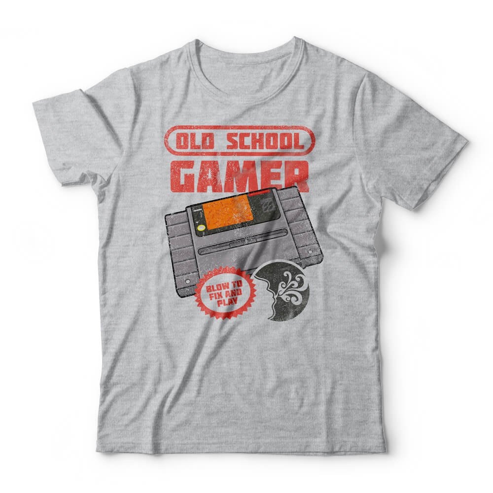 Camiseta Old School Gamer