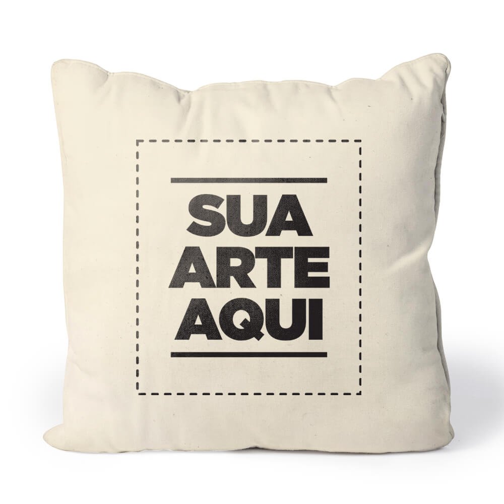 Almofada Personalizada - Envie a sua arte