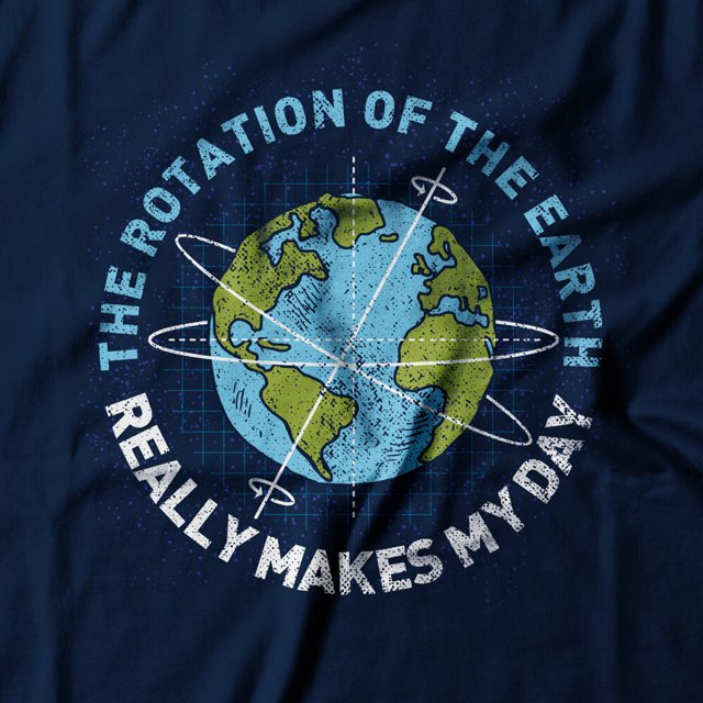 Camiseta Rotation Of The Earth