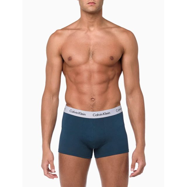 Cueca Trunk Calvin Klein Comfort Modal Verde Floresta