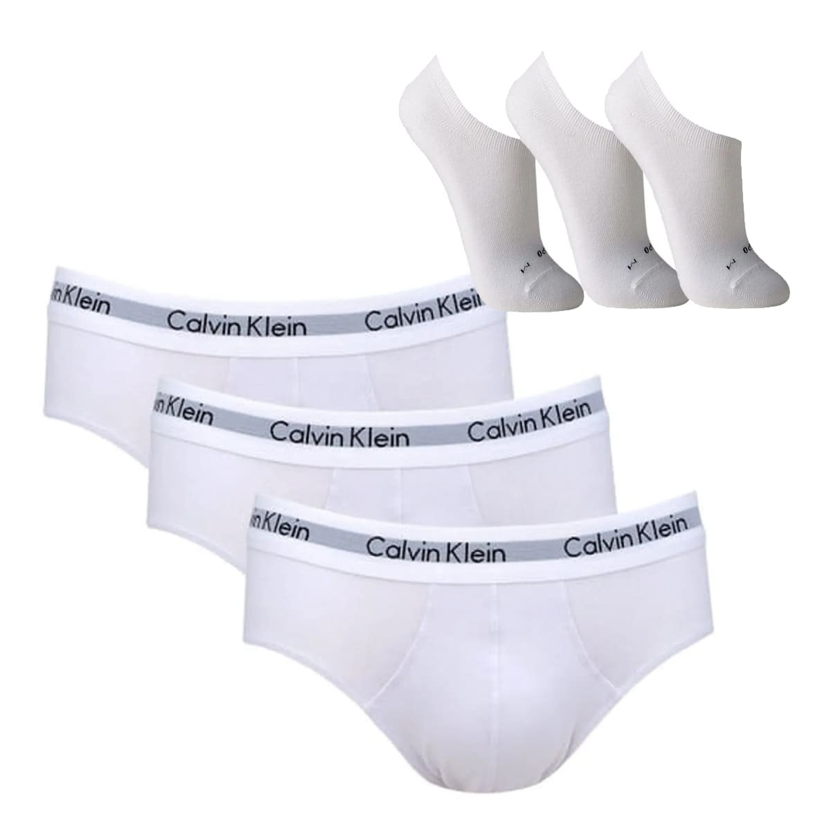 Kit 3pçs Cueca Calvin Klein Underwear Boxer Sem Costura Preta - Compre  Agora