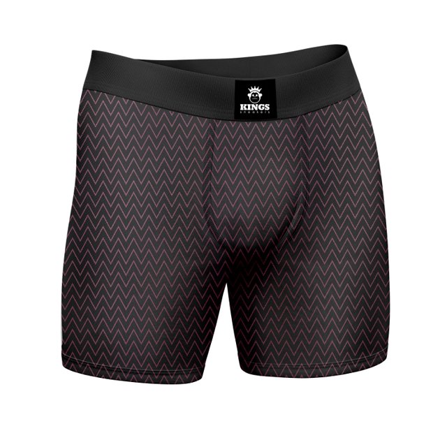 Cueca Boxer Estampa Digital Kings ZIGZAG - KG05