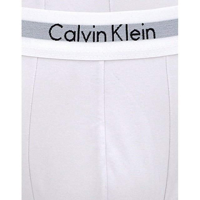 Kit 3 Cuecas Calvin Klein Life Algodão Branca
