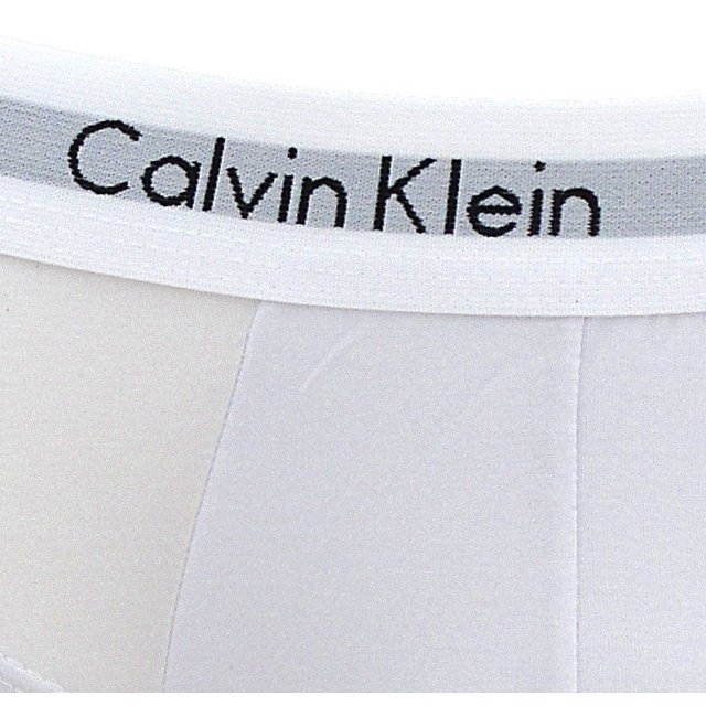 Cueca Slip Calvin Klein Confort Modal Branca