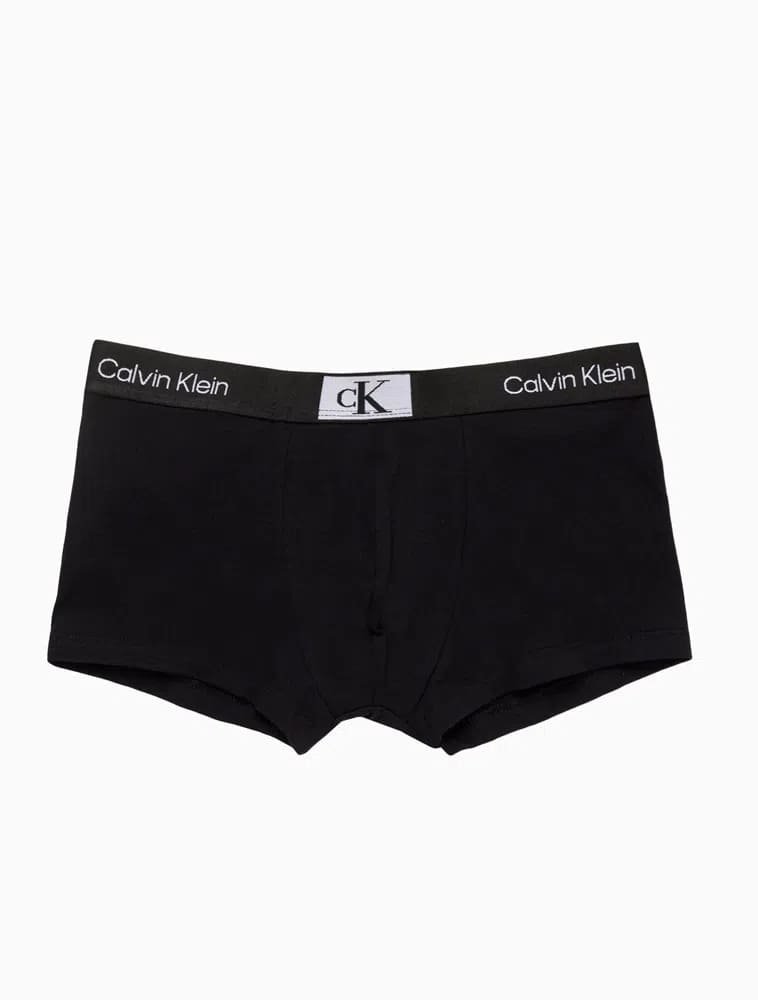 Cueca Trunk Low Rise Calvin Klein Preta: Conforto e Estilo