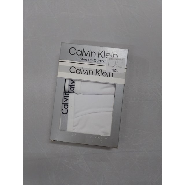 Cuecas Calvin Klein Trunk Modern Cotton Branca Pack 2UN - Compre Agora