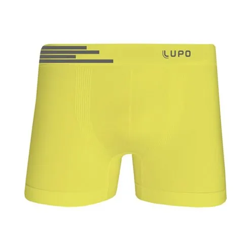 cueca boxer lupo attractive amarela