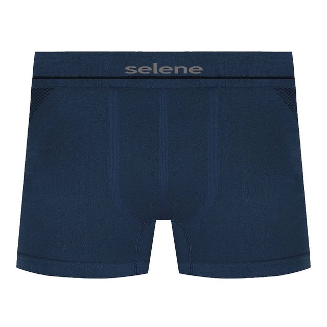 Cueca Boxer Selene Incrível Na Cor Azul Com Detalhes Cueca Store 2977