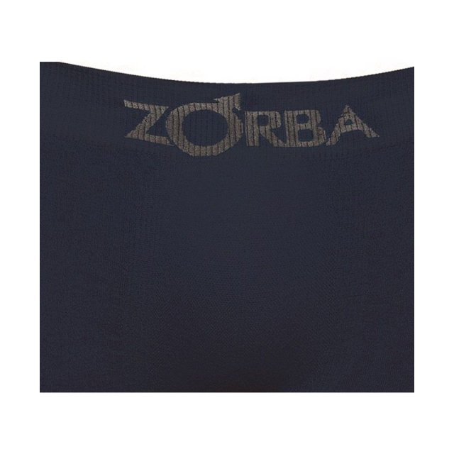 Cueca Boxer Zorba Seamless Basic Sem Costura Algodão Azul