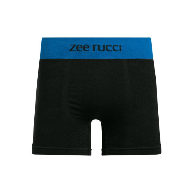 Cueca Boxer Zee Rucci Jacquard Micro S/ Cost Preta