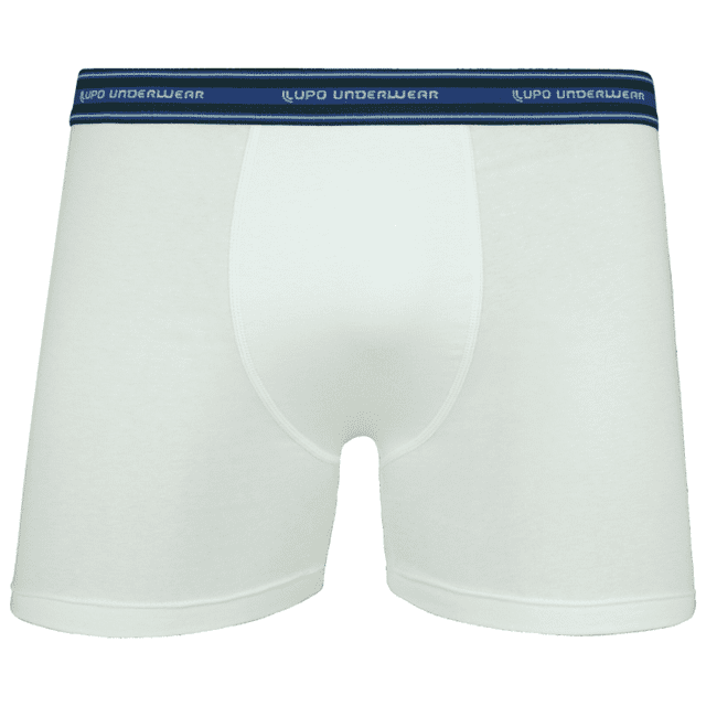 Cueca Boxer Lupo Comfort Algodão Branca