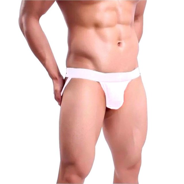 Cueca Jockstrap John Skull Branca