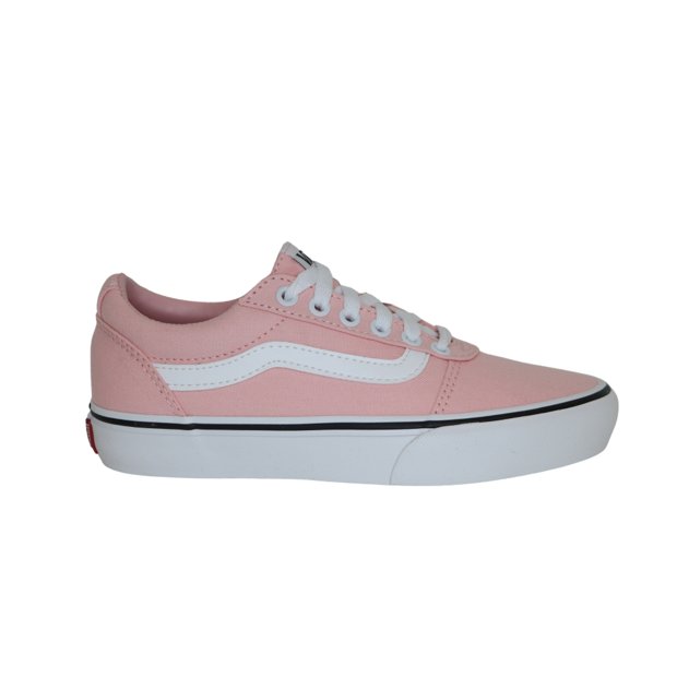 vans branco e rosa