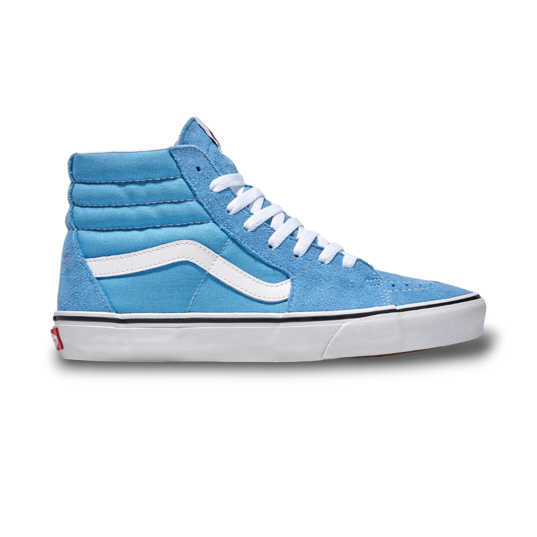 Sneakers Vans Sk8 Hi White Blue Stripe Vans SK8 HI Dazzling Blue