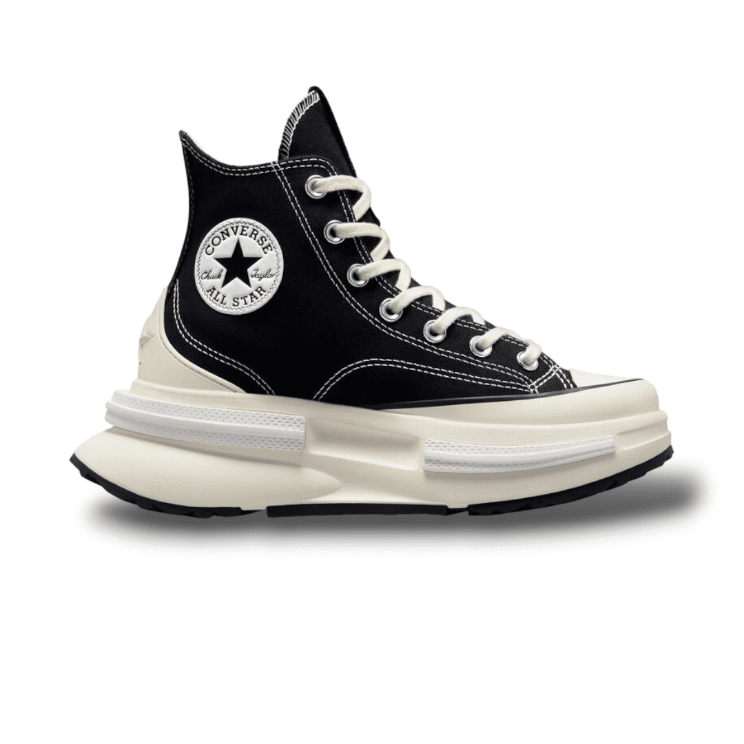 Tênis Converse Run Star Hike Monochrome All Star Feminino Preto / Preto