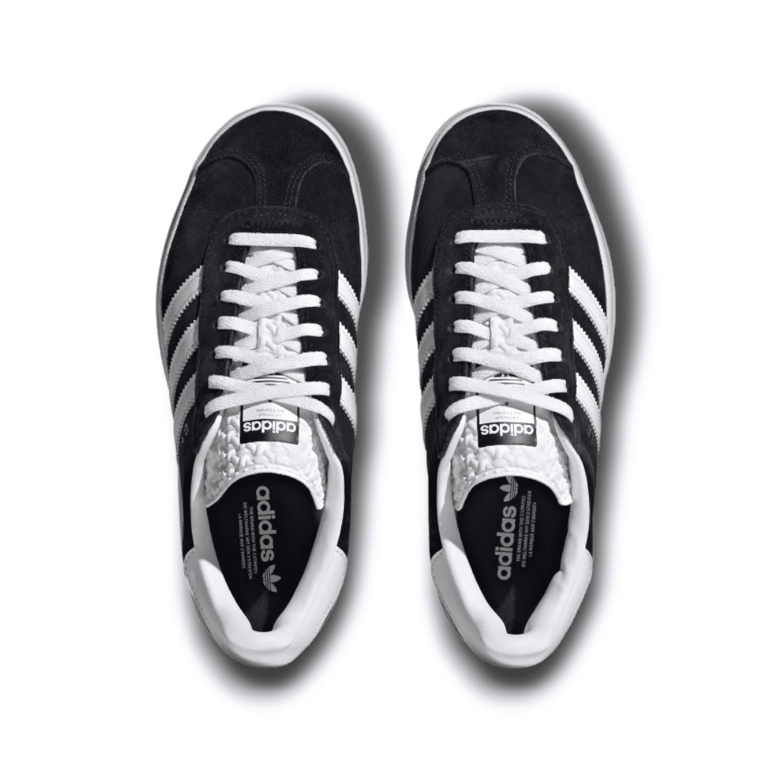 Tênis Adidas Gazelle Bold Preto-Branco Bulldog Store