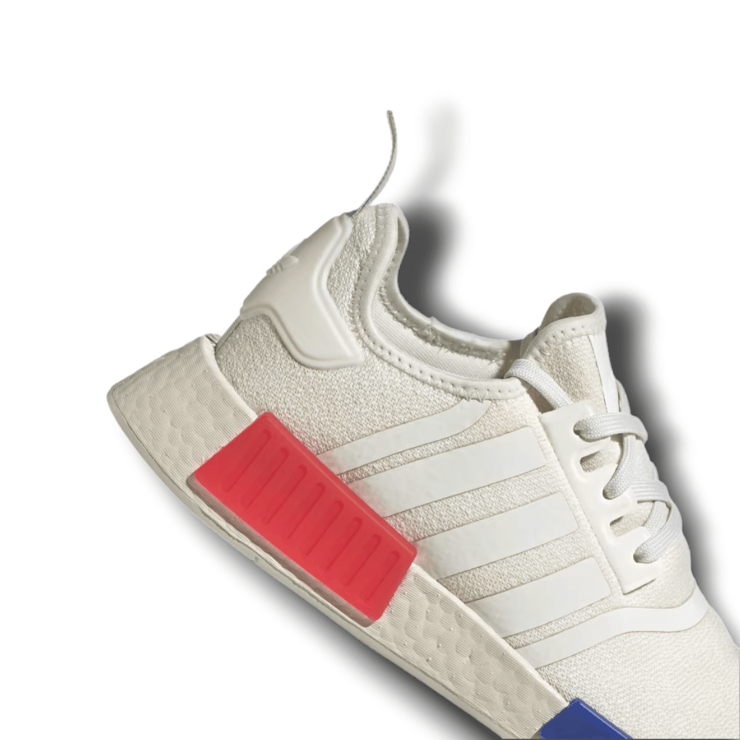 adidas gazelle silver green womens Tênis Adidas NMD R1 Branco/Vermelho/Azul – NewSkull main image 1