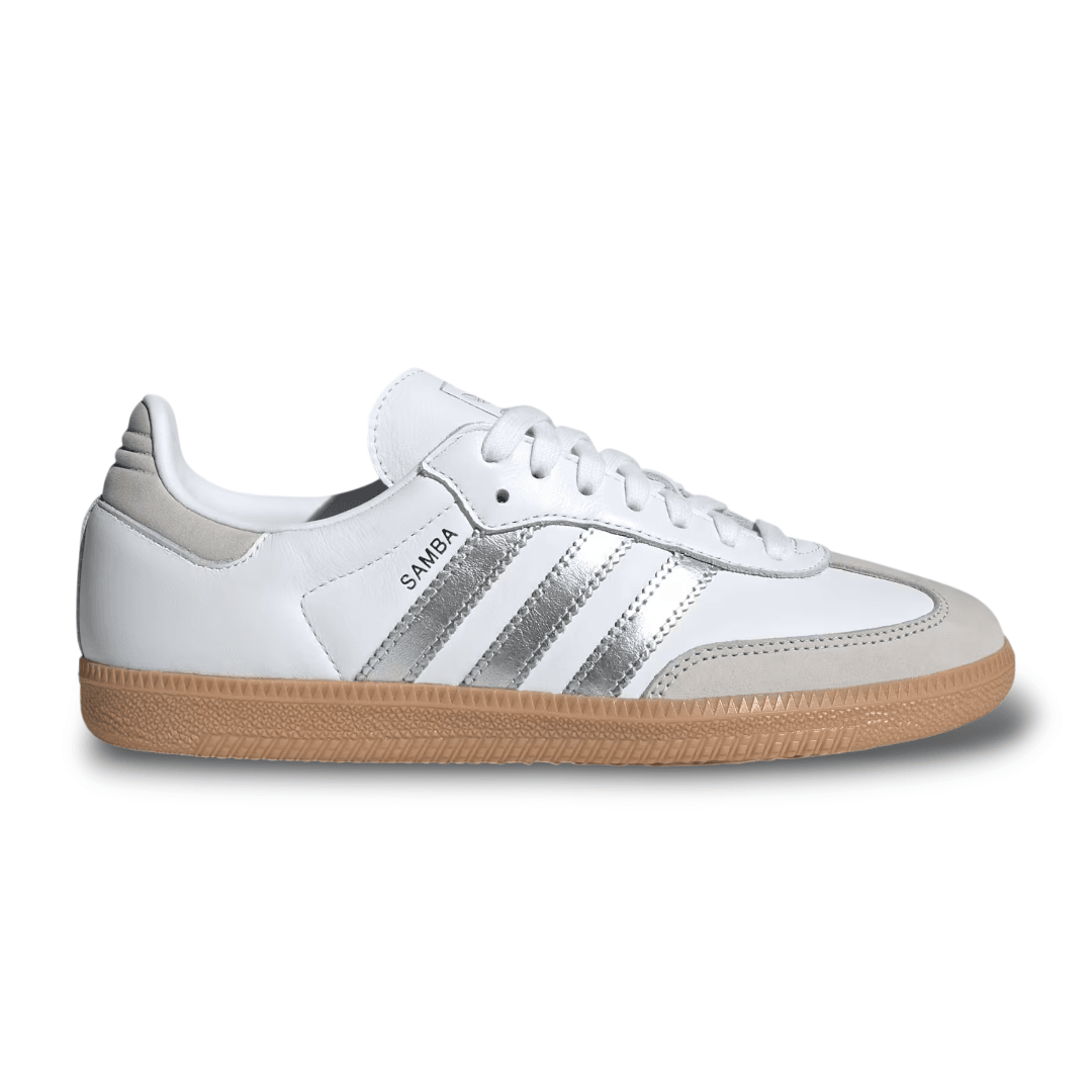 adidas gazelle silver green womens adidas Samba Plataforma “Triplo branco” – TENISÍ