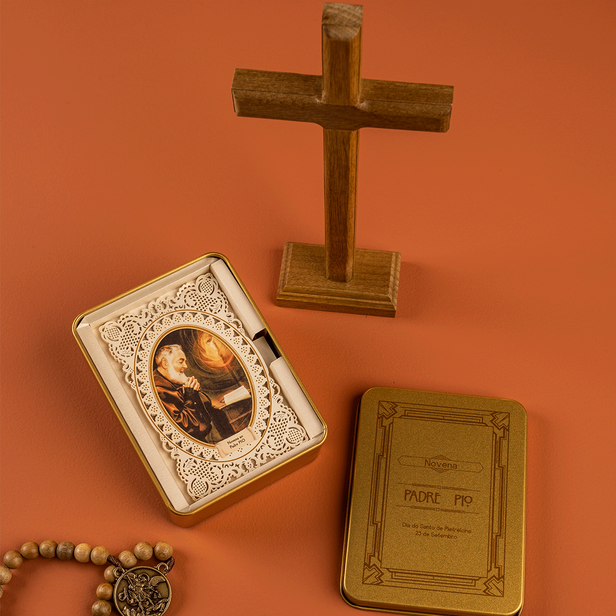 Box Novena do  Padre Pio de Pietrelcina
