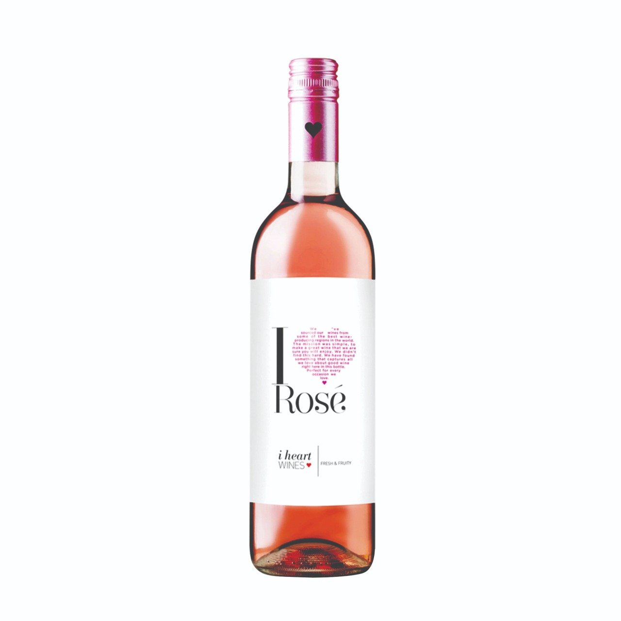 Vinho Espanhol Rosé Fino Tinto Seco I Heart 750Ml - Seu Sommelier | Seu ...